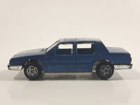 Vintage Summer Marz Karz Volvo 760 Sedan Safety #1 Blue No. 8802 Die Cast Toy Car Vehicle Made in China