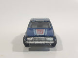 Vintage Summer Marz Karz Volvo 760 Sedan Safety #1 Blue No. 8802 Die Cast Toy Car Vehicle Made in China