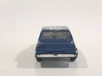 Vintage Summer Marz Karz Volvo 760 Sedan Safety #1 Blue No. 8802 Die Cast Toy Car Vehicle Made in China