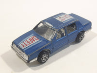 Vintage Summer Marz Karz Volvo 760 Sedan Safety #1 Blue No. 8802 Die Cast Toy Car Vehicle Made in China