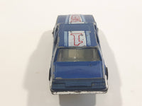 Vintage Summer Marz Karz Volvo 760 Sedan Safety #1 Blue No. 8802 Die Cast Toy Car Vehicle Made in China