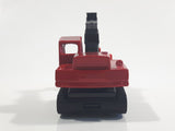 1995 Matchbox Atlas Excavator Red Die Cast Toy Car Construction Equipment Vehicle