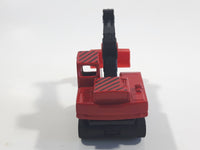 1995 Matchbox Atlas Excavator Red Die Cast Toy Car Construction Equipment Vehicle