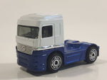 Matchbox Mercedes-Benz Actros 1857 White and Blue 1:97 Scale Die Cast Toy Car Vehicle