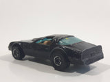 Vintage 1978 Hot Wheels Flying Colors Hot Bird Black Yellow Die Cast Toy Car Vehicle - BW - Hong Kong