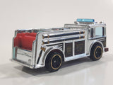 2019 Hot Wheels HW City Fire Eater Chrome Fire Truck Die Cast Toy Car Vehicle