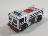 2019 Hot Wheels HW City Fire Eater Chrome Fire Truck Die Cast Toy Car Vehicle