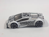 2017 Hot Wheels Art Cars Zotic White Die Cast Toy Car Vehicle