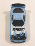 2017 Hot Wheels  Nightburnerz '08 Dodge Viper SRT10 ACR Metalflake Sky Blue Die Cast Toy Car Vehicle