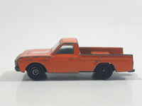 Vintage PlayArt Mazda Pickup Truck 24 Hour Service Orange Die Cast Toy Car Vehicle - Made in Hong Kong