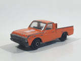 Vintage PlayArt Mazda Pickup Truck 24 Hour Service Orange Die Cast Toy Car Vehicle - Made in Hong Kong