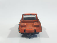 Vintage PlayArt Mazda Pickup Truck 24 Hour Service Orange Die Cast Toy Car Vehicle - Made in Hong Kong