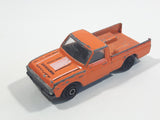 Vintage PlayArt Mazda Pickup Truck 24 Hour Service Orange Die Cast Toy Car Vehicle - Made in Hong Kong