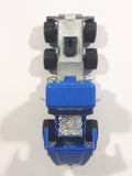 Vintage Majorette GMC Brigadier Style Semi Tractor Truck Blue 1/60 Scale Die Cast Toy Car Vehicle with Opening Hood