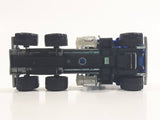 Vintage Majorette GMC Brigadier Style Semi Tractor Truck Blue 1/60 Scale Die Cast Toy Car Vehicle with Opening Hood