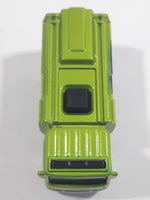 2016 Matchbox MBX Adventure MBX Street Cleaner Metalflake Green Die Cast Toy Car Vehicle
