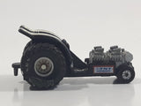 1990 Galoob Micro Machin ALM/TNT Banter Bros. Black Miniature Tiny Die Cast Toy Tractor Puller Race Car Vehicle