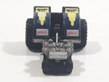 1990 Galoob Micro Machin ALM/TNT Banter Bros. Black Miniature Tiny Die Cast Toy Tractor Puller Race Car Vehicle