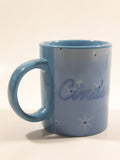 2008 Disney Cinderella Blue Ceramic Coffee Mug Cup