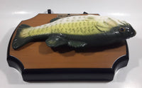 1999 Gemmy Big Mouth Billy Bass Singing Moving Fish On Plaque Novelty Collectible No Adapter - Tested and Working