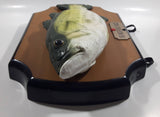1999 Gemmy Big Mouth Billy Bass Singing Moving Fish On Plaque Novelty Collectible No Adapter - Tested and Working