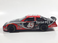 2000 Hot Wheels Pro Racing Race Day Deluxe NASCAR #45 Adam Petty Dodge Intrepid Sprint PCS Red and Black 1/24 Scale Die Cast Toy Car Vehicle