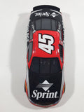 2000 Hot Wheels Pro Racing Race Day Deluxe NASCAR #45 Adam Petty Dodge Intrepid Sprint PCS Red and Black 1/24 Scale Die Cast Toy Car Vehicle