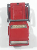 Vintage 1978 Lesney Matchbox Superfast No. 27 Skip Truck Red Die Cast Toy Dump Truck Vehicle