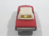 Vintage 1981 Lesney Matchbox Superfast No. 6 Mercedes 350SL Convertible Red Die Cast Toy Car Vehicle