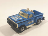 Vintage 1982 Lesney Matchbox Superfast Flareside Pick-Up Truck Blue BF Goodrich Baja Bouncer #326 Blue Die Cast Toy Car Vehicle