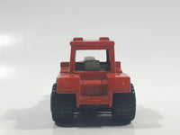 Vintage 1981 Lesney Matchbox Superfast No. 29 Tractor Shovel Red Die Cast Toy Construction Building Equipment Vehicle