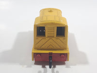 Vintage 1979 Lesney Matchbox Superfast No. 24 Shunter Train Locomotive Yellow Die Cast Toy Car Railway Railroad Vehicle