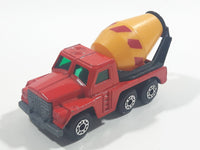 Vintage 1977 Lesney Matchbox Superfast No. 19 Cement Truck Red Die Cast Toy Car Construction Vehicle