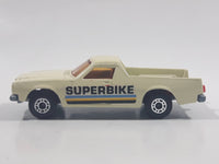 Vintage Lesney Matchbox Superfast No. 60 Holden Pick-up Truck Superbike White Cream Die Cast Toy Car Vehicle