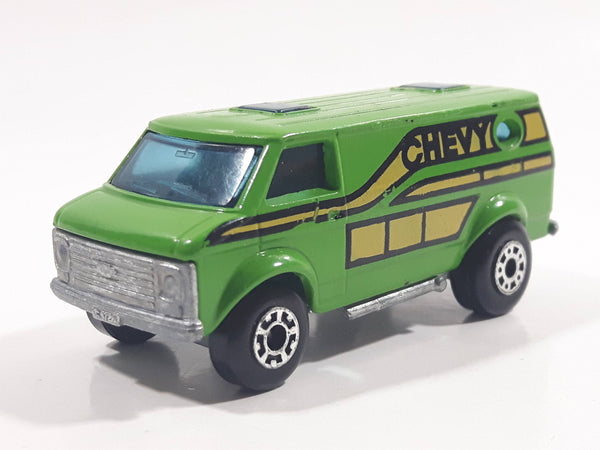 Vintage 1979 Lesney Matchbox Superfast No. 68 Chevy Van Green Die Cast Toy Car Vehicle