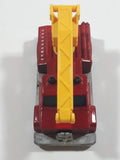 Vintage 1977 Lesney Matchbox Superfast No. 13 Red Snorkel Fire Engine - Made in England