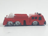 Maisto Fire Truck Red Fire Engine Die Cast Toy Car Emergency Rescue Vehicle