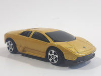 Maisto Fresh Metal Lamborghini Murcielago Gold Die Cast Toy Car Vehicle