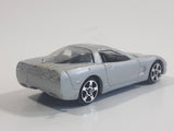 Maisto 1997 Chevrolet Corvette Silver Die Cast Toy Car Vehicle