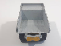 Majorette No. 274 Benne Carriere Quarry Super Dump Truck 1/100 Scale Yellow Grey Die Cast Toy Car Vehicle