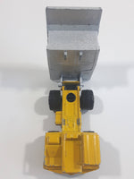 Majorette No. 274 Benne Carriere Quarry Super Dump Truck 1/100 Scale Yellow Grey Die Cast Toy Car Vehicle