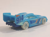 2014 Hot Wheels HW Race - Night Storm Time Tracker Light Blue Die Cast Toy Car Vehicle