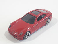 2013 Hot Wheels Ferrari 612 Scaglietti Red Die Cast Toy Car Vehicle