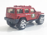 2006 Matchbox Surprise Packs: Coal Cars Jeep Rescue Concept Metalflake Red Die Cast Toy Car Vehicle