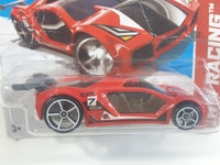 2012 Hot Wheels HW Racing - Track Stars Impavido 1 Red Die Cast Toy Car Vehicle - New in Package Sealed - Short Card