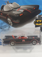 2020 Hot Wheels DC Comics Batman Classic TV Series Batmobile Black Die Cast Toy Car Vehicle New in Package