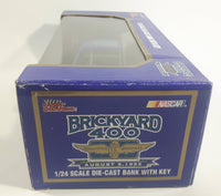 1995 Racing Champions Limited Edition 1 of 5,000 NASCAR #95 Brickyard 400 August 5, 1995 Purple 1/24 Scale Die Cast Coin Bank with Key New in Box