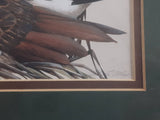 Ducks Unlimited Artist Art Lamay "True Companions" 11" x 13" Framed Wildlife Art Print