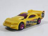 2017 Hot Wheels Track Stars Time Tracker Yellow Die Cast Toy Car Vehicle
