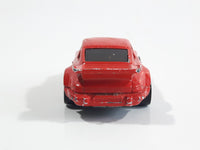 1991 Hot Wheels Porsche 930 Red Die Cast Toy Sports Car Vehicle